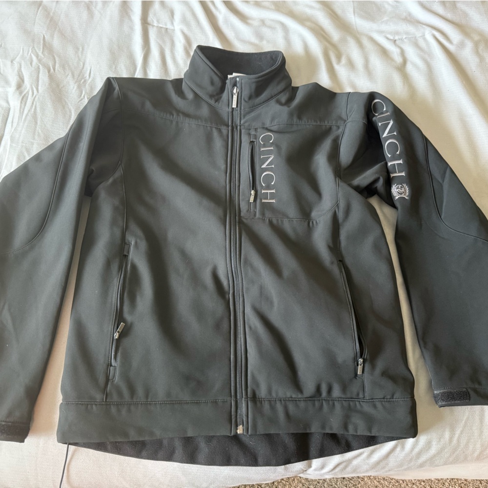 Cinch Men's Black Concealed Carry Bonded Jacket MWJ1043014